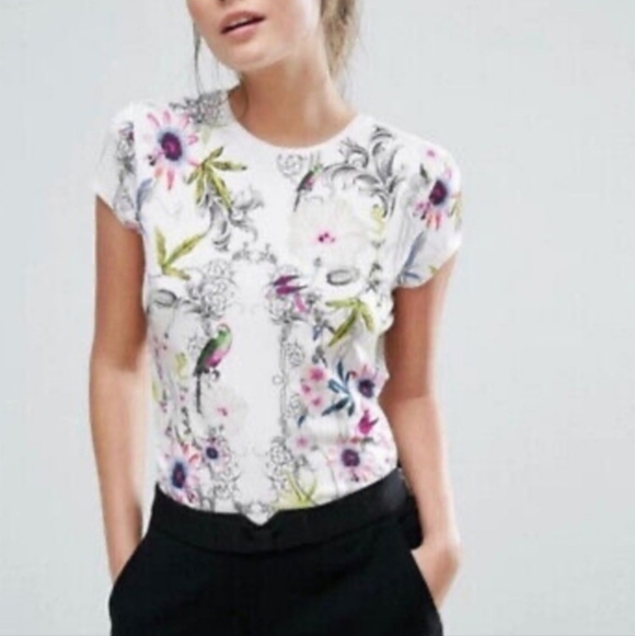 Ted Baker London Tops - Ted Baker London Hazleto Tee - Size 4 (US 10)